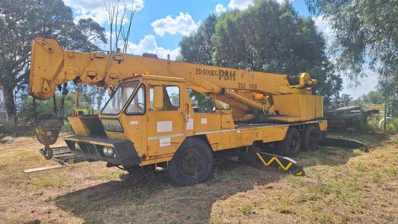 P&H 20 Ton All Terrain Crane Truck